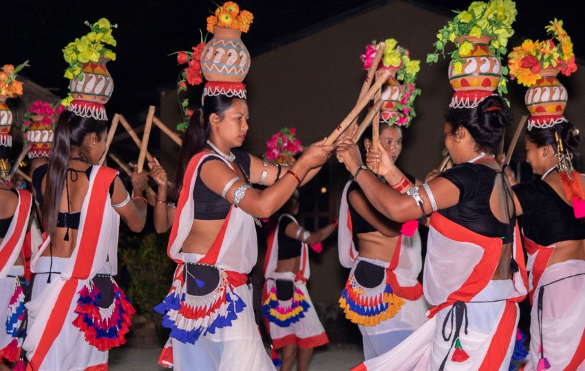 Danza Tharu Chitwan, India